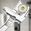 1Pc Large Opening Spanner Multifunctional Adjustable Wrench for Kitchen Bathroom Manual Operation Ergonomic Design