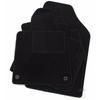 Tapis De Sol Noir Velours - J&J AUTOMOTIVE - Peugeot 407 - Sur Mesure - Antidérapant - Imperméable
