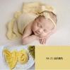 Soft Stretch Baby Blanket Cloth - Newborn Photography Props Wrap Cotton Wraps Accessories for Infant Boys & Girls Photo Shoots