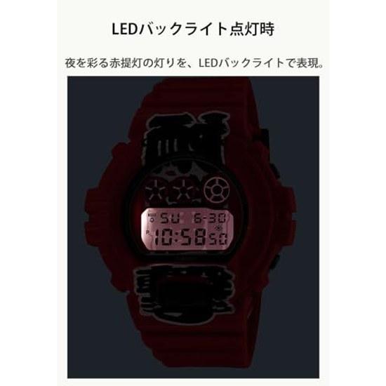 Casio Wristwatch G-Shock Domestic Genuine Product Made Japan Red Lantern Design Environmentally Friendly Materials Used DW-6900AKA-4JR Mens