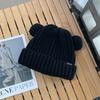 Design Bear Lovely Winter Hat For Women Soft And Warm Knit Beanie With Brim Short
