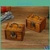 Retro Wooden Organizer Box For Cosmetics Toys And Accessories Desktop Storage Solution