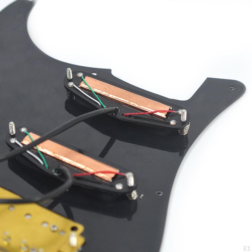 Loaded Prewired Pickguard, Single Coil Humbucker Pickup, SSH Pickups Music Instrument Parts