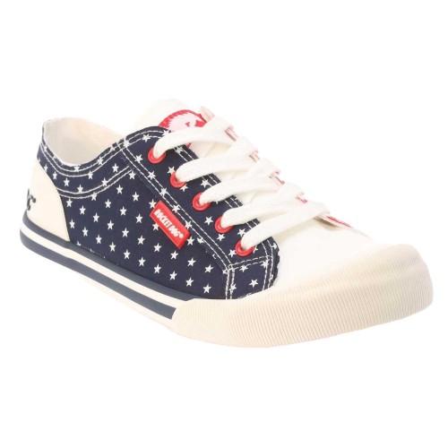 ROCKET DOG Womens/Ladies Jazzin Spangle Banner Trainers