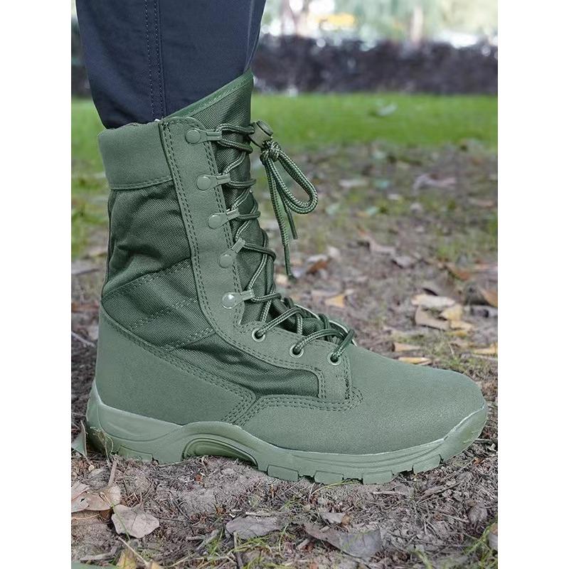 Fashion Male Outdoor Training Combat Hunting Boots Spring Autumn Men Jungle Hiking Sports Climbing Camping Breathable Camo Desert Shoes