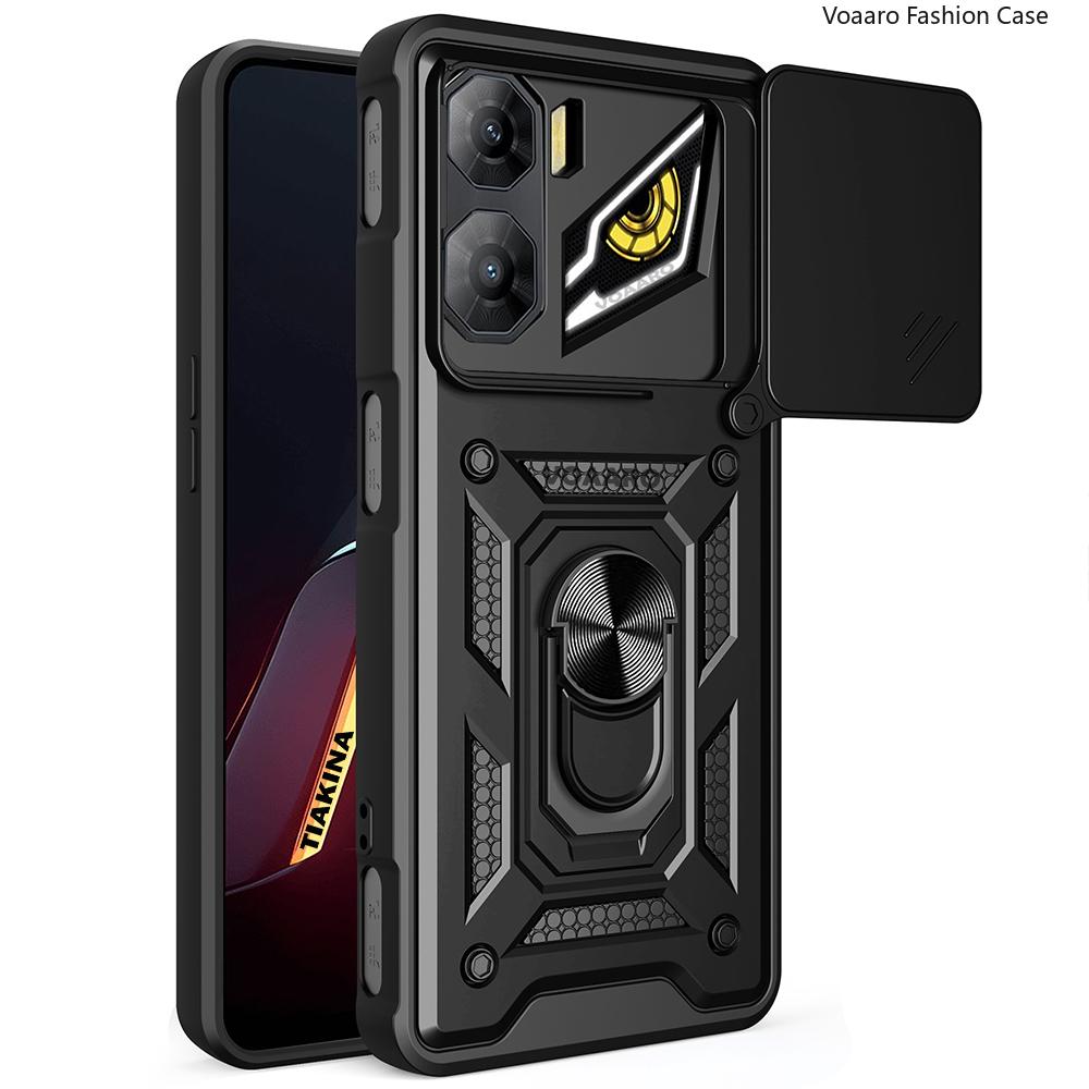 Slide Lens Armor Funda for ZTE Nubia Neo 3 5G Case for ZTE Nubia Neo3 5G Case Magnetic Ring Stand Holder Shockproof Cover
