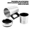 Car Heating Cup 12/24V Water Heater Kettle Electric Coffee Tea Boiling Heated Mug Water Travel Kettle For Car