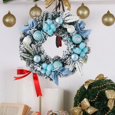 Guirlanda de Natal Artificial para Porta da Frente Guirlanda de Férias Natal Varanda Quarto