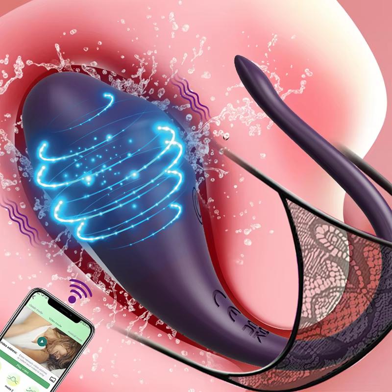 Wireless APP G Spot Vibrator for Women Vibrating Egg Vagina Massager Ball Kegel Trainer Adult Goods Love Egg Vibrator Sex Toys