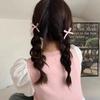 Balletcore Girl Hair Clip Bowknot Female Hair Accessories Cute Korean Style Headwear  For Women