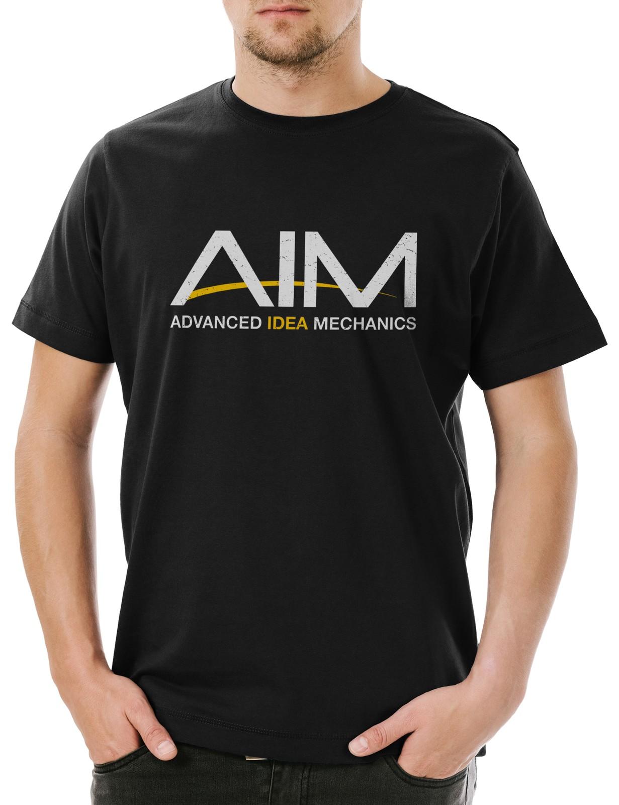 Advanced Idea Mechanics Logo Men s T-Shirt Mens Womens Tees Top Iron Logo Arc Man Stark Reactor Tony L