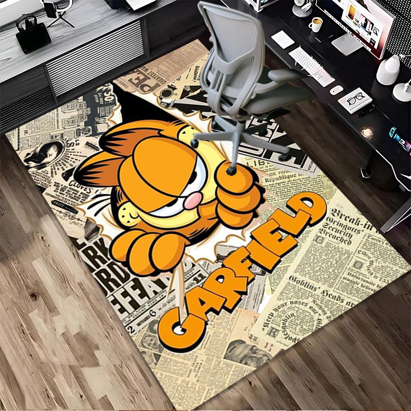 Garfield Comics Living Room Nonslip Area Rug Soft Carpet For Bedroom Game Playroom Sofa Office Home Decor Doormat Christmas Gift C922498