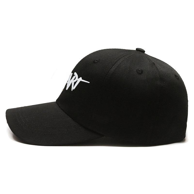 Korean Version of Letter Embroidered Big Head Hat Men and Women Summer Trendy Brand Baseball Cap Sun Protection Baseball Cap Men