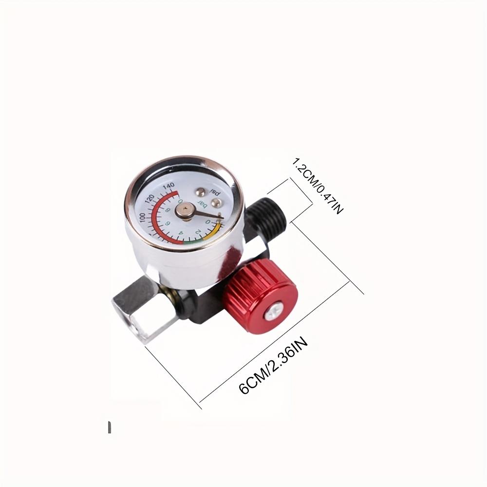Adjustable Air Pressure Regulator Spray Pneumatic Air Regulator Gauge G1/4 Universal Interface for Auto Paint Refinishing car Pressure Regulators 5