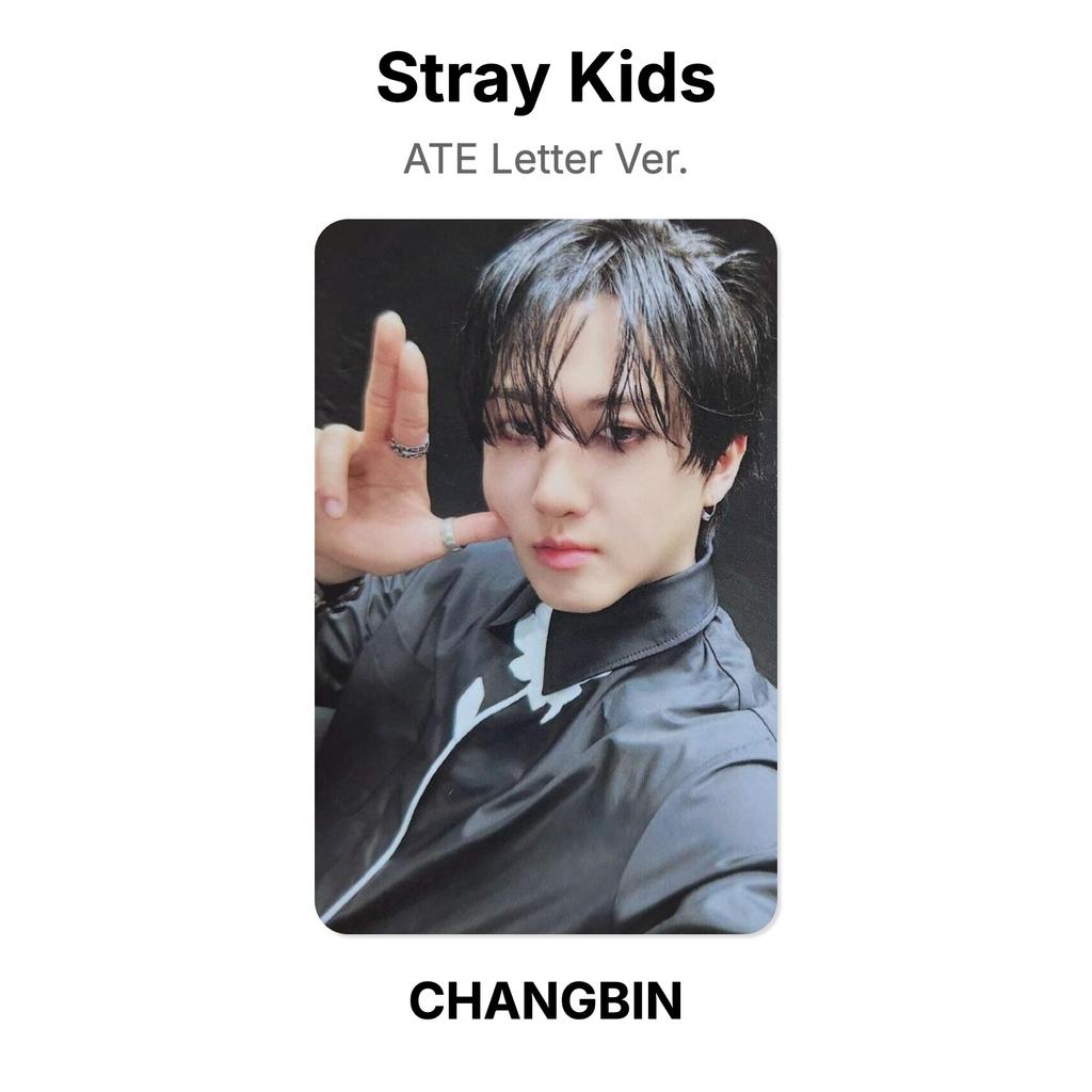 Stray Kids ATE Carta Ver. Cartão de foto oficial