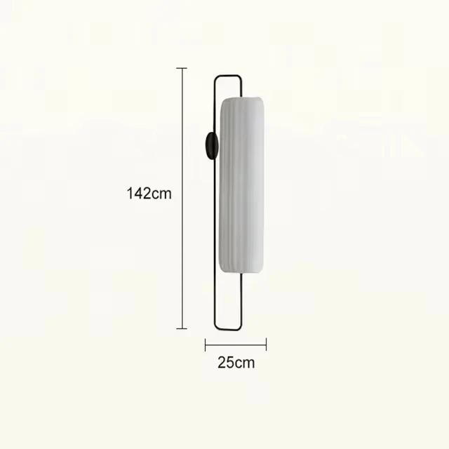 Nordic Retro Fabric Floor Lamp Personalized Living Room Sofa Lamp Hotel Bedroom Bedside Japanese Room Minimalist LED Table Lamp