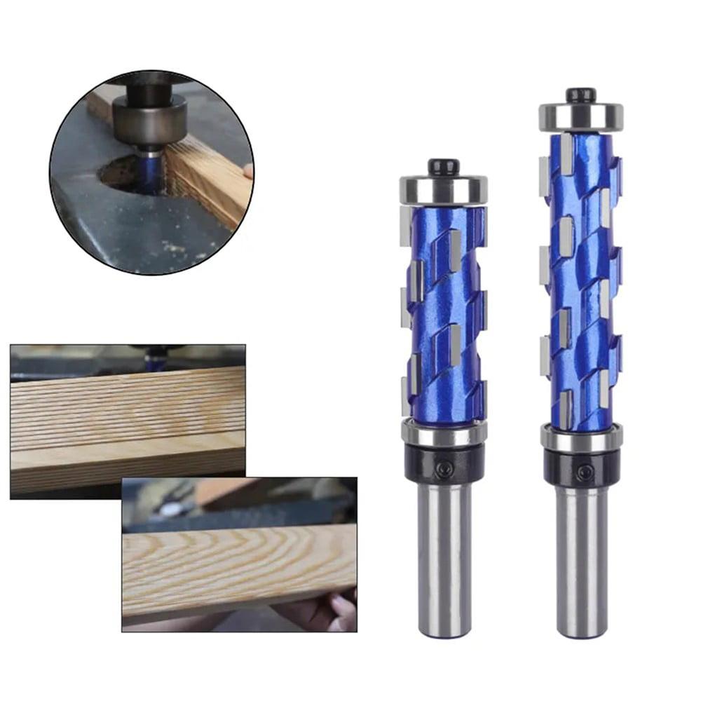 Milling Cutter 12mm 1/2" Shank Flush Trim End Mill Solid Carbide Spiral Double Bearing CNC Router Bit For Wood