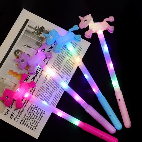LED Stick Soft Glowing Horse Headband Glow Flashing Light Stick for
