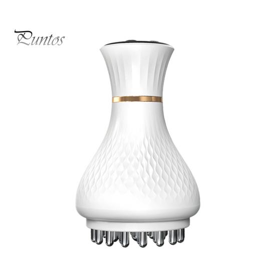 

Беспроводной ручной массажер для ног и тела с 25 массажными головками, 19 режимами, регулируемый перезаряжаемый электрический массажер белый