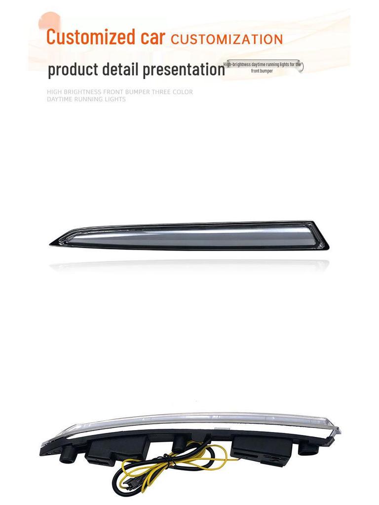 Compatible Dual-Color Daytime Running Lights for 2013-2016 Ford Maverick