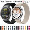 22mm 20mm Nylon Alpine Loop Strap For Huawei Watch GT5 Pro GT5 GT4 GT3 GT2 46mm Bracelet Wristband Huawei Watch 4/3 Accessories