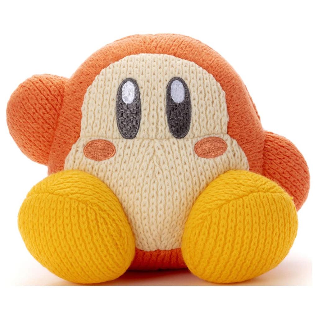 Kirby of the Stars Plüsch Strick Waddle Dee Breite ca. 20cm