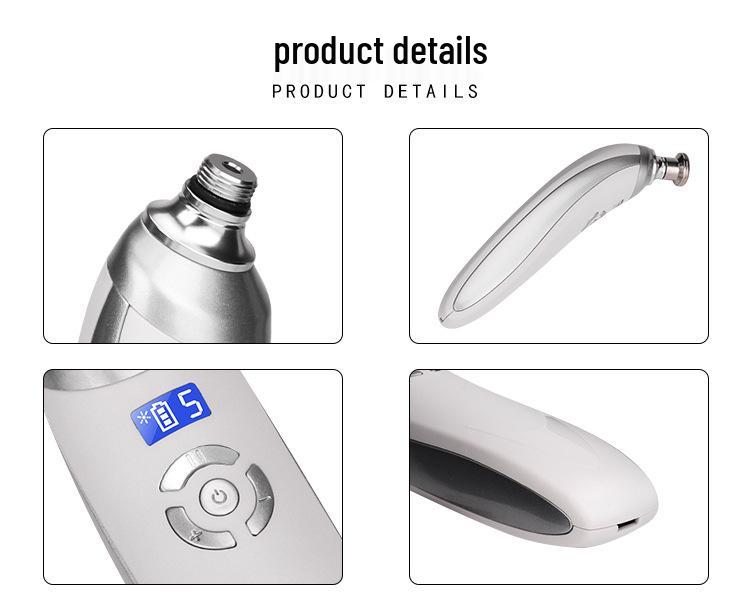 Handheld Microdermabrasion & Microcarving Facial Cleansing Device for Skin Rejuvenation & Exfoliation