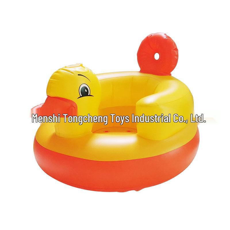 

Детское надувное обучающее сиденье в форме животного и стул для кормления, портативный табурет-игрушка