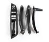LHD RHD Upgraded Interior Carbon Fiber Door Handle Cover Trim Replacement For BMW X5 X6 E70 E71 E72 2007-2014