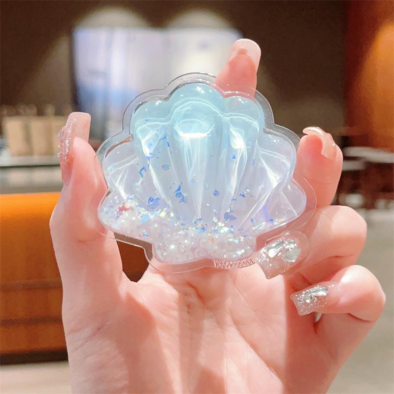 

Милый 3D держатель для мобильного телефона с зыбучим песком и бусинами, подставка-грип-ток, кольцо, расширяющийся держатель, подставка-кольцо для пальца, базовая подставка, роскошный держатель для телефона