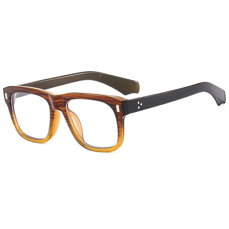 

JYL TS Polygon Glasses Blue Light Blocking Plain Vision Unisex QZ379-3683 A-3816 танжело