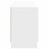 TV Cabinet High Gloss White 150 x 31 x 47 cm Particleboard