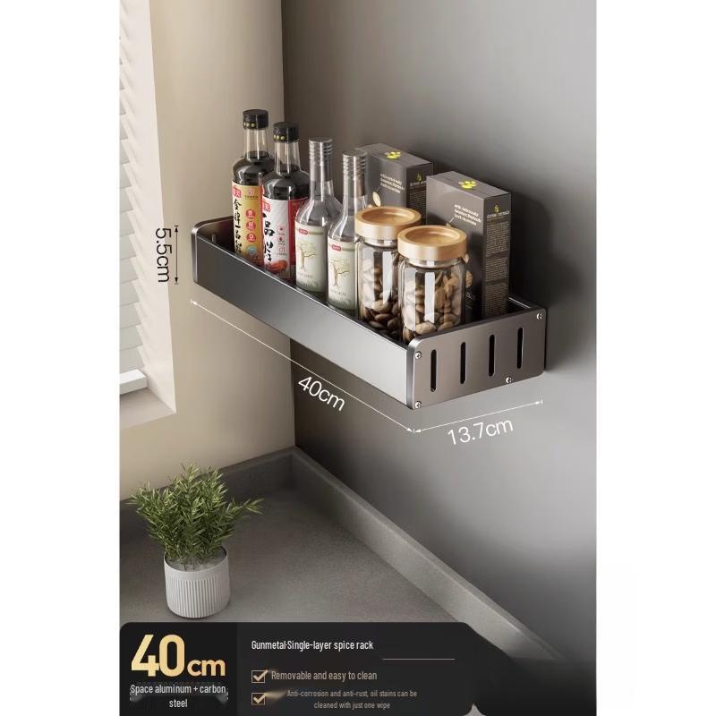 Yuzhuxun Wall-Mounted Kitchen Storage Rack