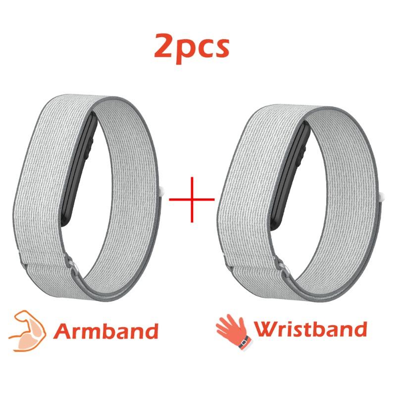 Premium Custom Nylon Loop Replacement Soft Strap For Garmin CIRQA Smart Band Adjustable Wrist Upper Arm Bicep Bracelet Accessory
