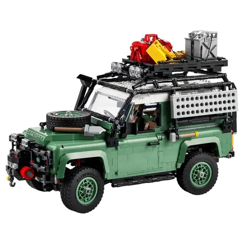 

New 2336pcs Home Decoration classic 90 off-road vehicle model building 10317 mechanical assembly boy birthday gift Paper manuals 2