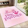 Pink Panther Logo Carpet Rug Soft Washable Antislip Home Living Room Sofa Mats Personalized Christmas Rug