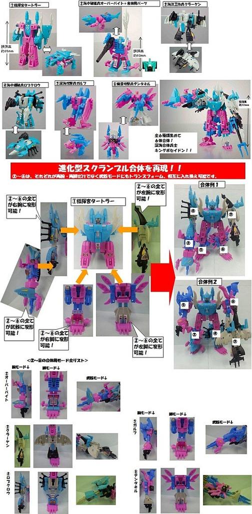 Candy Toy Transformers Goma 9 juego de 6 tipos Vol. [Completo (completo completo)]