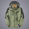 Unisex 3-in-1 Detachable Storm Jacket, Ideal for Cold Weather, Work, and Tibet Travel, Sizes L-8XL