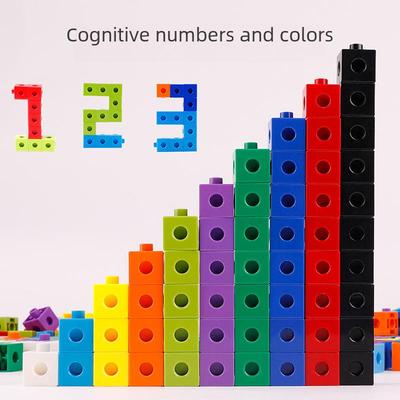 Montessori Math Magic Cube: Educational Building Blocks for 3-6 Year Olds
