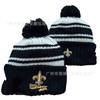 2026 Sports Team Knit Cap Embroidered Warm Beanie Men Women Fans