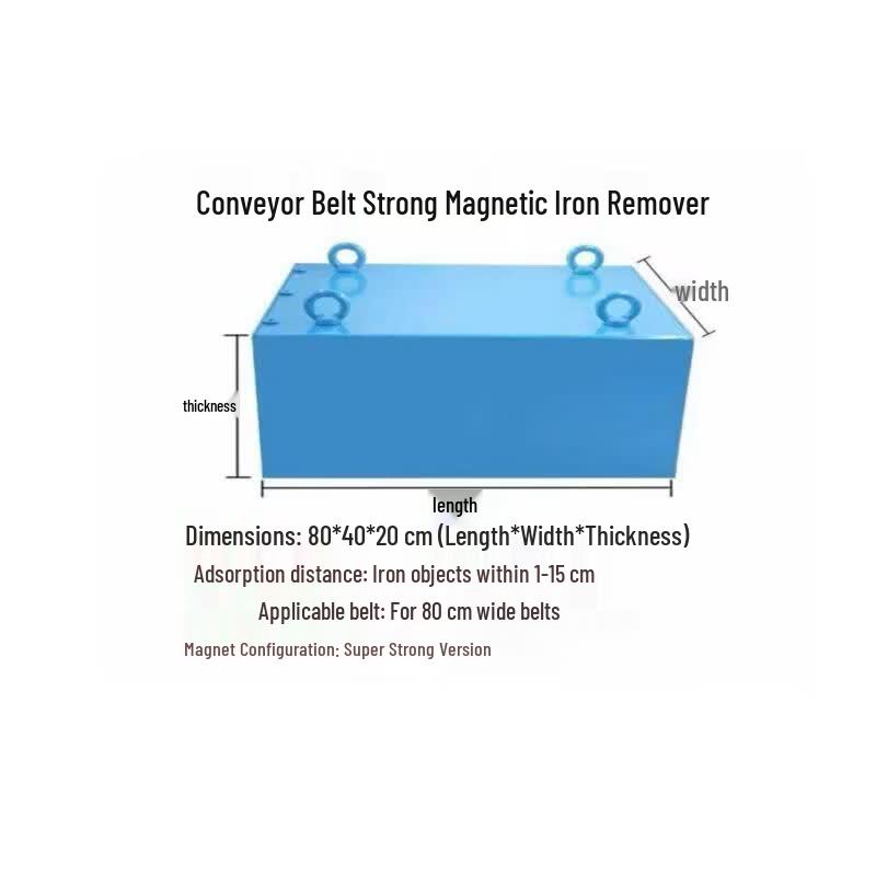 Aokewen Conveyor Belt Magnetic Iron Separator