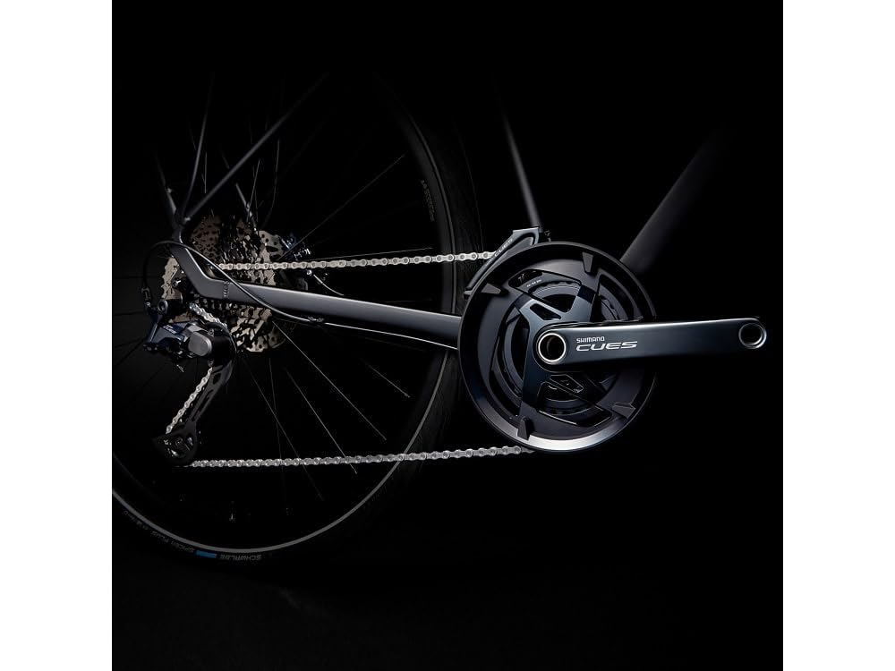 Shimano CUES with Guard EFCU80002EX62C FC-U8000-2 Crankset, 46/32T (2x11S), 175mm,