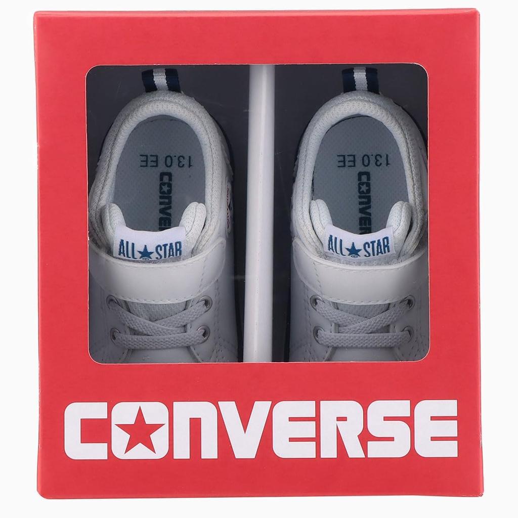 Converse MINI ALL STAR N Kids Sneakers Cm V-1 WHITE/NAVY White/Navy 14.0