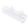 Betta Fish Tunnel Transparent Hollow Betta Fish Tube with Suction Cup for Resting Fish Tank