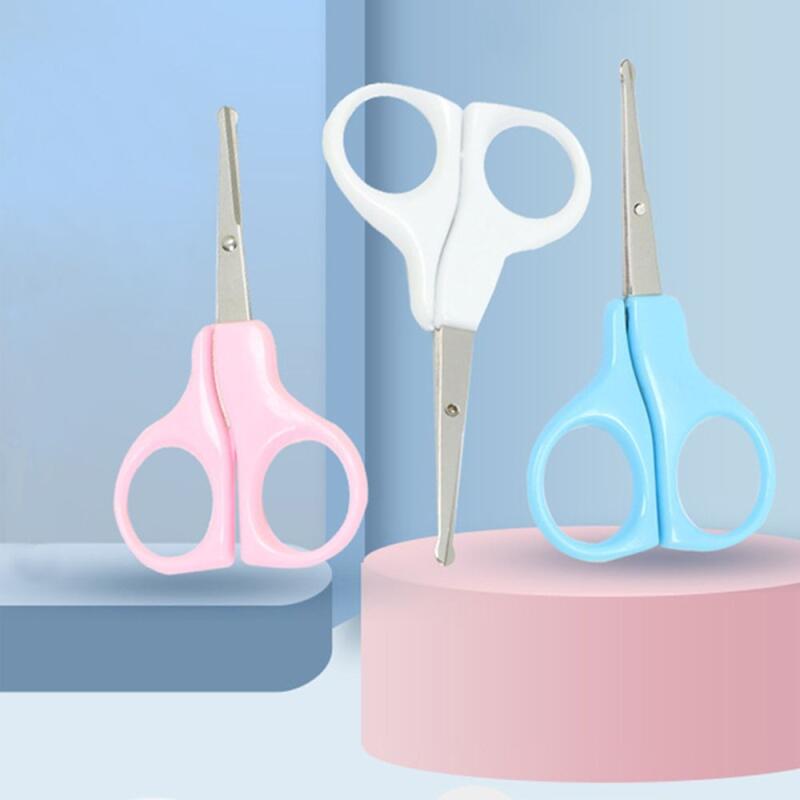 1 pair of beauty nose hair scissors (choose one color) pink