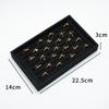 10 Slots Ring Holder Velvet Surface Jewelry Stand New Earring Organizer  Jewelry Shop Counter