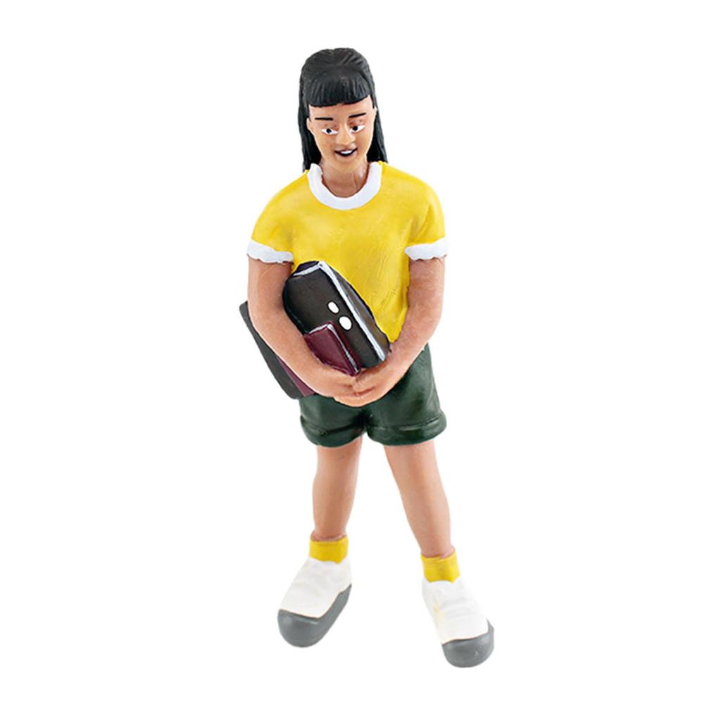 Miniature Figure Character Micro Landscape Building Accessories Train Railway DIY Projects Handpainted Layout Tiny People