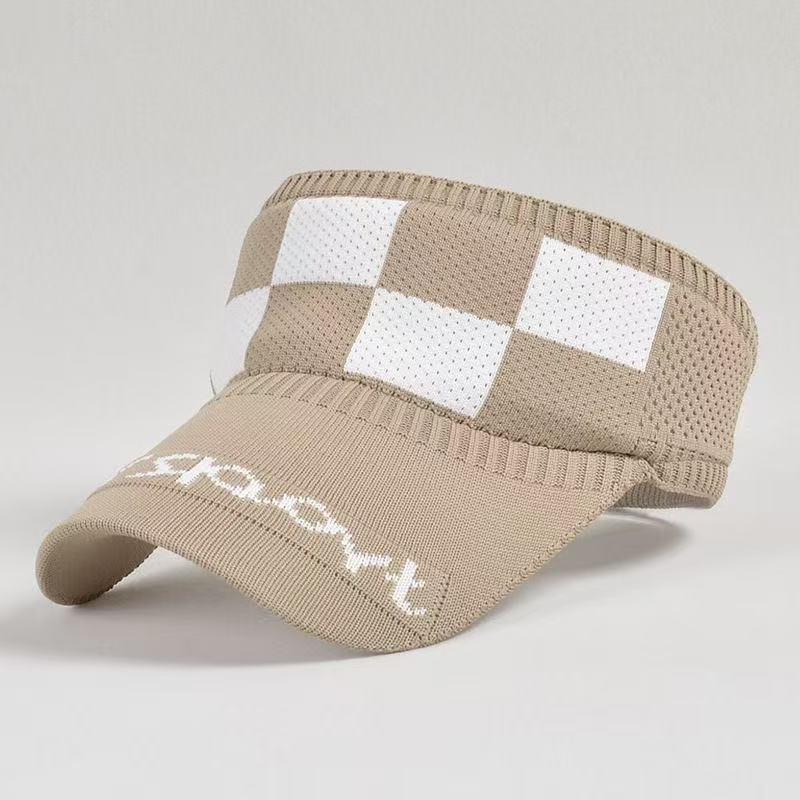 Korean Style Open Top Summer Running Hat for Women - Trendy Outdoor Sun Protection