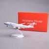 1/400 20cm Maßstab Flugzeug B747 China Airways Fracht Modellflugzeuge ABS Kinderspielzeug Flugzeuge Sammlerstück mit Basis Luke Kann Geöffnet Werden