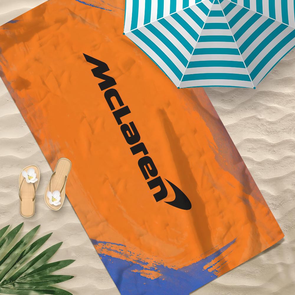 Race M-McLaren-S Cars Logo Towel Soft Pool Gift For Travel Gym Shower Camping Quick Dry Sports Large Beach Towel